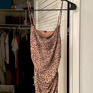 Windsor Small mini leopard dress